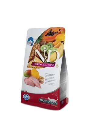 N&D Tropical Tavuklu Yetişkin Kedi Maması 1.5 Kg