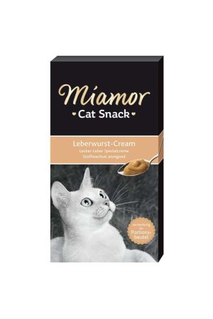 Miamor Cream Ciğerli Kedi Ödülü 6x15 Gr