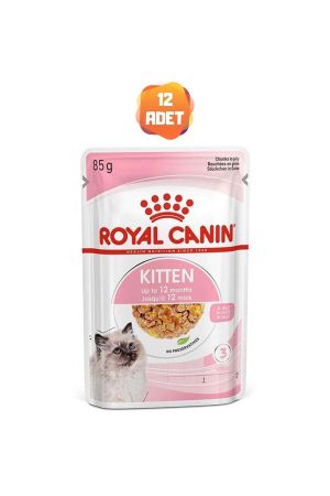 Royal Canin Kitten İn Jelly Yavru Kedi Konserve Maması 85 Gr x 12 Adet