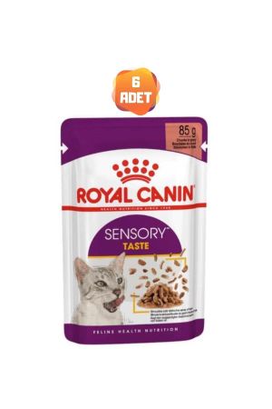 Royal Canin Sensory Taste Kedi Yaş Mama 85 Gr x 6 Adet