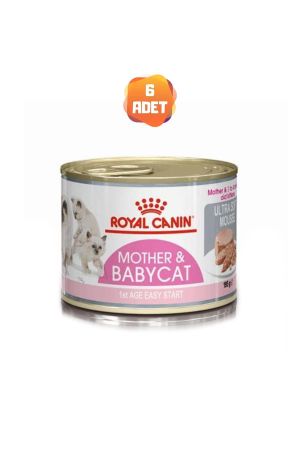 Royal Canin Mother Baby Cat İnstinctive Yavru Kedi Konserve Maması 195 Gr x 6 Adet