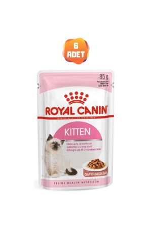 Royal Canin Kitten Gravy Yavru Kedi Konserve Maması 85 Gr x 6 Adet