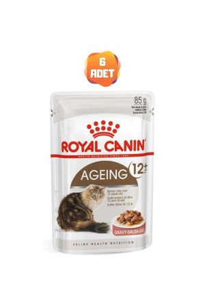 Royal Canin Ageing 12+ Yaşlı Kedi Konserve Maması 85 Gr x 6 Adet