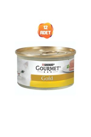 Gourmet Gold Kıyılmış Tavuklu Kedi Konserve Maması 85 Gr x 12 Adet