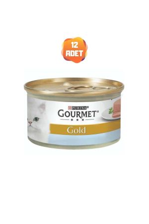 Gourmet Gold Kıyılmış Ton Balıklı Kedi Konserve Maması 85 Gr x 12 Adet