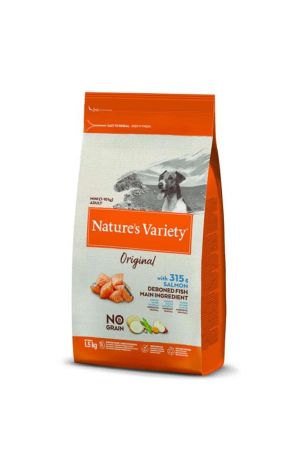 Nature's Variety Tahılsız Somonlu Mini Irk Yetişkin Köpek Maması 1.5 Kg