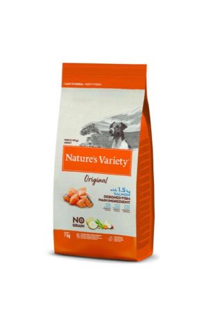 Nature's Variety Tahılsız Somonlu Mini Irk Yetişkin Köpek Maması 7 Kg