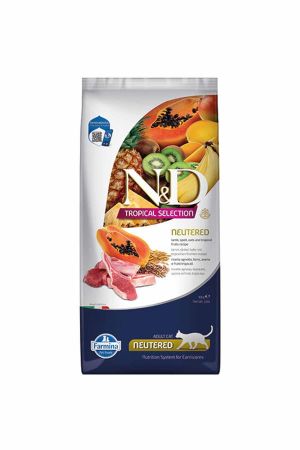 N&D Tropical Kuzulu Kısırlaştırılmış Yetişkin Kedi Maması 10 Kg