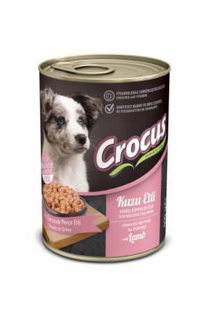 Crocus Kuzulu Yavru Köpek Konserve Maması 400 Gr