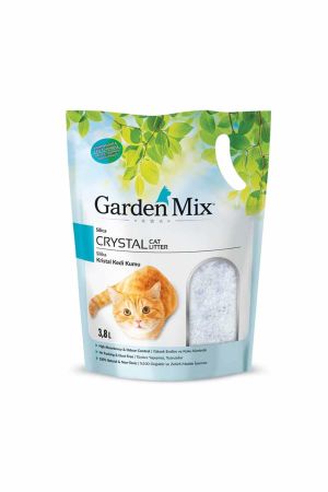 Garden Mix Silika Kristal Kedi Kumu 1.4 Kg - 3.8 Lt