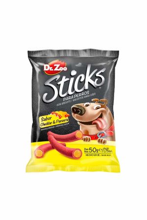 Dr.Zoo Cheddarlı ve Pastırmalı Sticks Köpek Ödülü 50 Gr