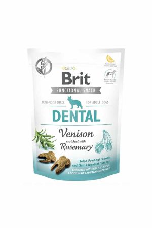 Brit Care Geyik Etli ve Biberiyeli Dental Köpek Ödülü 150 Gr