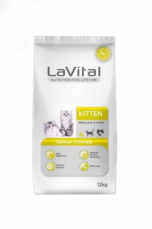 Lavital Somonlu Yavru Kedi Maması 12 Kg