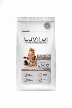 Lavital Kuzulu Kısırlaştırılmış Yetişkin Kedi Maması 12 Kg