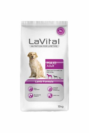 Lavital Kuzulu Büyük Irk Yetişkin Köpek Maması 15 Kg