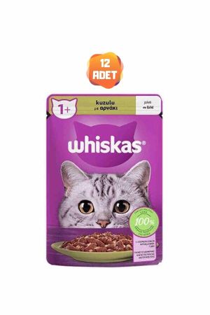 Whiskas Kuzulu Jöleli Kedi Konserve Maması 85 Gr x 12 Adet