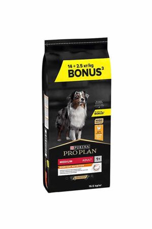 Pro Plan Tavuklu Orta Irk Yetişkin Köpek Maması 14+2.5 Kg