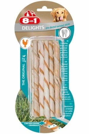Delights Prodental Köpekler Için Twisted Sticks 10lu