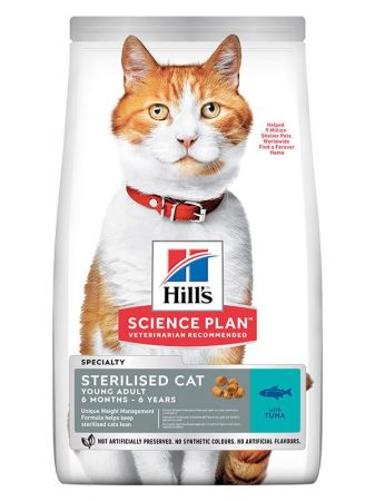 Hills Young Sterilised Ton Balıklı Kısırlaştırılmış Kedi Maması 10 Kg