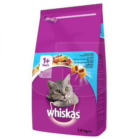 Whiskas Ton Balıklı ve Sebzeli Yetişkin Kedi Maması 1,4 Kg