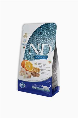 N&D Ocean Morina Balıklı ve Portakal Adult 1,5 kg