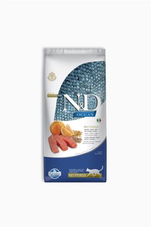 N&D Ocean Somonlu ve Portakallı Kısırlaştırılmış 10kg