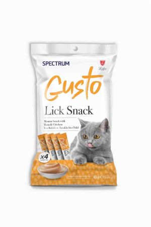 Spectrum Gusto Ton Balıklı ve Tavuklu Sıvı Kedi Ödül Maması 15 Gr