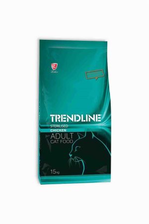 Trendline Kısırlaştırılmış Tavuklu Kedi Maması 15 Kg