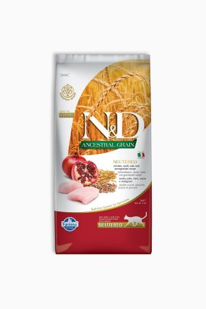 N&D Ancestral Graın Kısırlaştırılmış - Tavuk Yetişkin 5 Kg