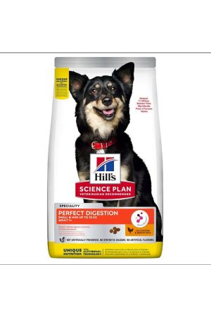 Hill'S Perfect Digestion Tavuk Etli Ve Kahverengi Pirinçli 3 Kg Küçük Irk Yavru Köpek Maması