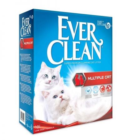 Ever Clean Multiple Cat Topaklanan Kedi Kumu 10 Lt