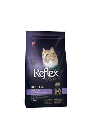 Reflex Plus Skin Care Somonlu Yetişkin Kedi Maması 1,5 kg