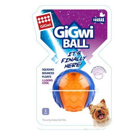 Gigwi Ball Sert Top Köpek Oyuncağı Şeffaf Renkli 5 Cm