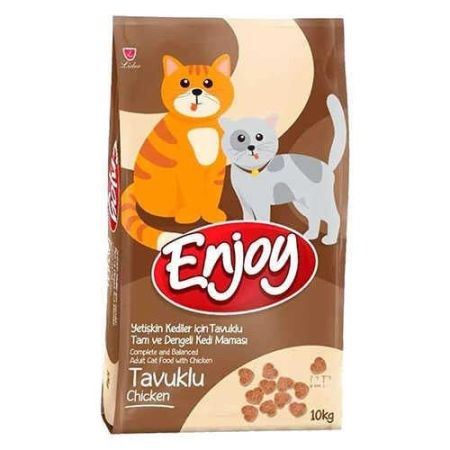 Enjoy Tavuklu Yetişkin Kedi Maması 10 Kg ENJ-35