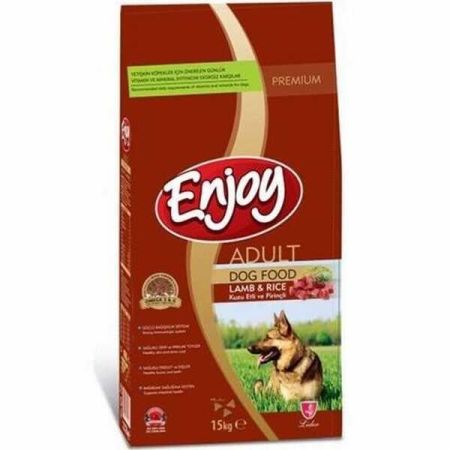 Enjoy Kuzulu ve Pirinçli Yetişkin Köpek Maması 15 Kg ENJ-06