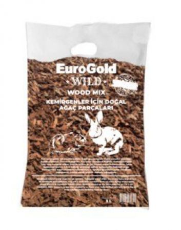 Euro Gold Wild Kemirgen İçin Doğal Ağaç Parçalrı 5L