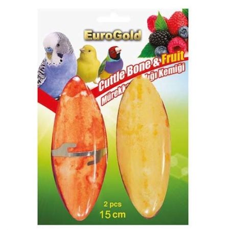 Euro Gold Bal Ve Meyve Aromalı Mürekkep Balığı Kemiği 2Li 15 Cm