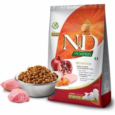 N&D Pumpkin Starter Balkabaklı Tavuklu Narlı Yavru Köpek Maması 2,5 Kg