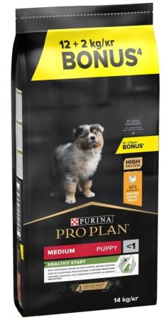 ProPlan Puppy Tavuklu Yavru Köpek Maması 12 Kg+2 Kg