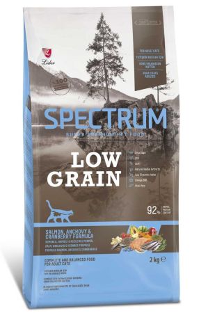 Spectrum Low Grain Yetişkin Kedi Maması Somonlu&Hamsili&Kızılcıklı 2 Kgv
