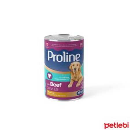 Prolıne Pate İçinde Et Parçacıklı Dana Etli Yetişkin Köpek Maması 395 Gr