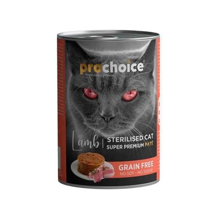 ProChoice Dana Etli Tahılsız Pate Yetişkin Kedi Konservesi 400gr