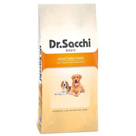 Dr.Sacchi Basic Chicken Tavuklu Yetişkin Köpek Maması 15 Kg