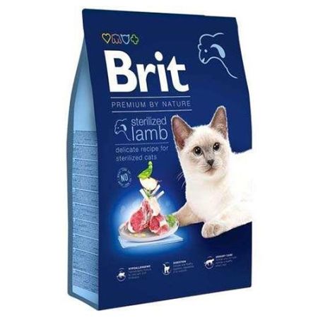 Brit Premium By Nature Sterilised Kuzulu Kısırlaştırılmış Kedi Maması 8 Kg