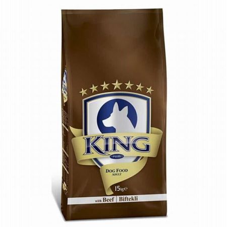 King Biftekli Yetişkin Köpek Maması 15 Kg KNG-01