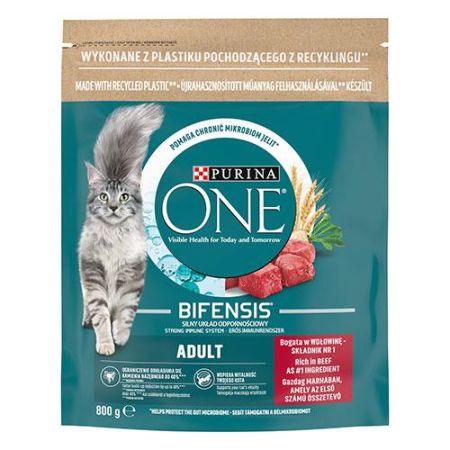 Purina One Sığır Etli Yetişkin Kedi Maması 800 Gr