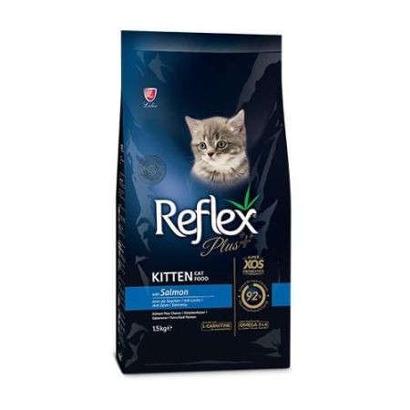 Reflex Plus Kitten Somonlu ve Pirinçli Yavru Kedi Maması 1,5 Kg
