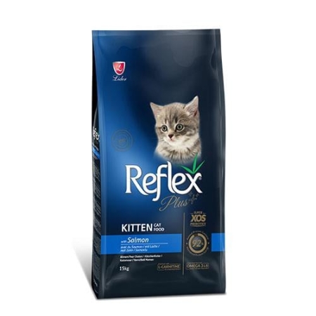 Reflex Plus Kitten Somonlu ve Pirinçli Yavru Kedi Maması 15 Kg RFX-412