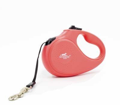 Doggie Master Otomatik Köpek Uzatma Tasması Xsmall Pembe 12 Kg 3 Mt