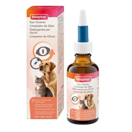 Beaphar Eye Cleaner Kedi Ve Köpek Göz Temizleme Solüsyonu 50 Ml